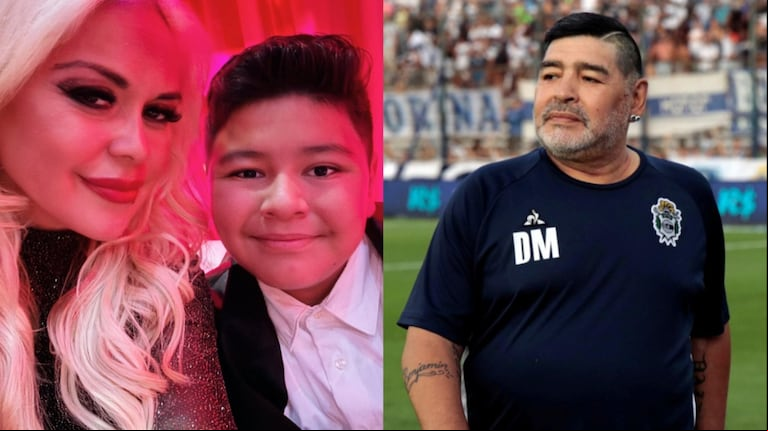Verónica Ojeda contó cómo está Dieguito Fernando. (Foto: Instagram/veruojeda25-EFE)