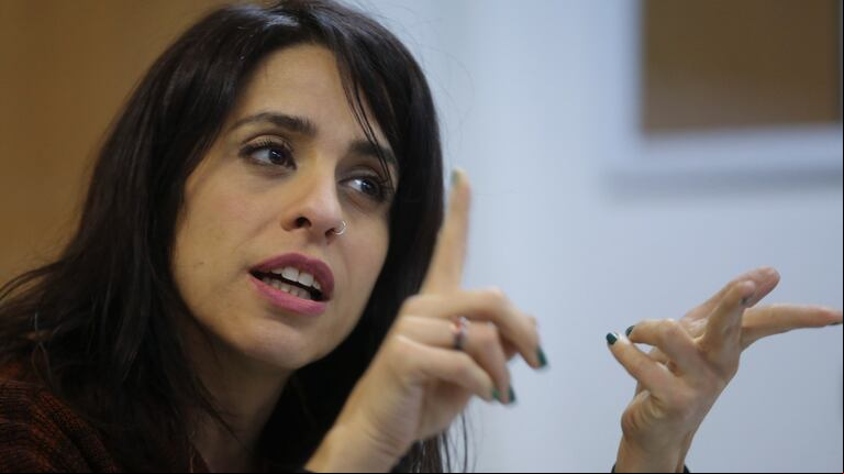 Victoria Donda renunció a la titularidad del INADI. (Foto: NA).