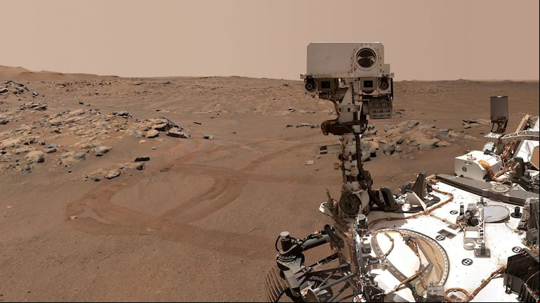 Vida en Marte: el nuevo hallazgo de Perseverance. (Foto: Reuters/NASA/JPL-CALTECH/MSSS)