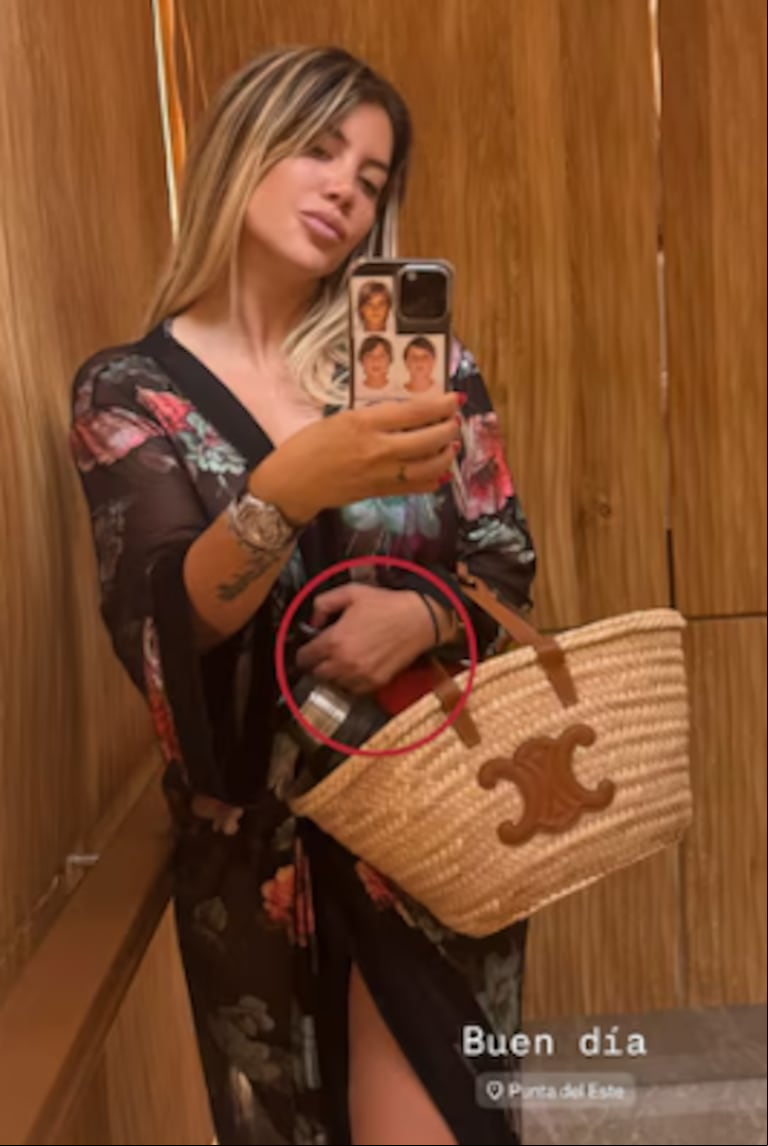 Wanda Nara, sin rastros del anillo que le regaló L-Gante (Foto: captura Instagram/wanda_nara)