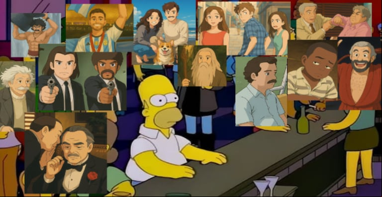 X se llenó de imágenes con el estilo de las películas de Studio Ghibli. (Imagen: X/@roy_).